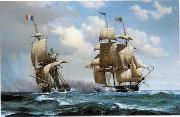 unknow artist Seascape, boats, ships and warships. 104 Spain oil painting artist